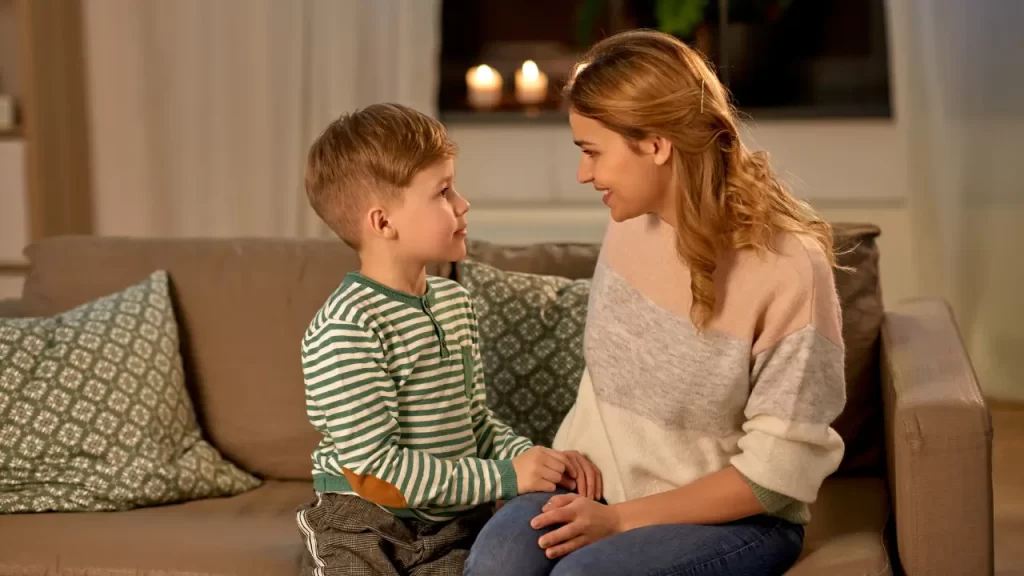 dialogo com os filhos